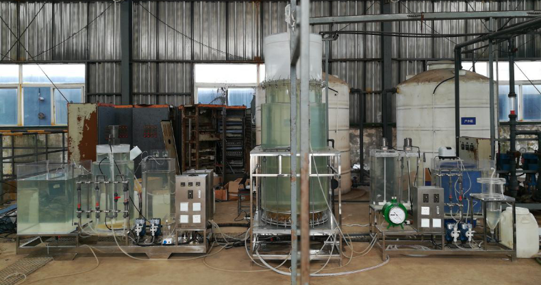 UASB，厭氧、水解酸化、好氧、AO，有機玻璃，小試實驗設備